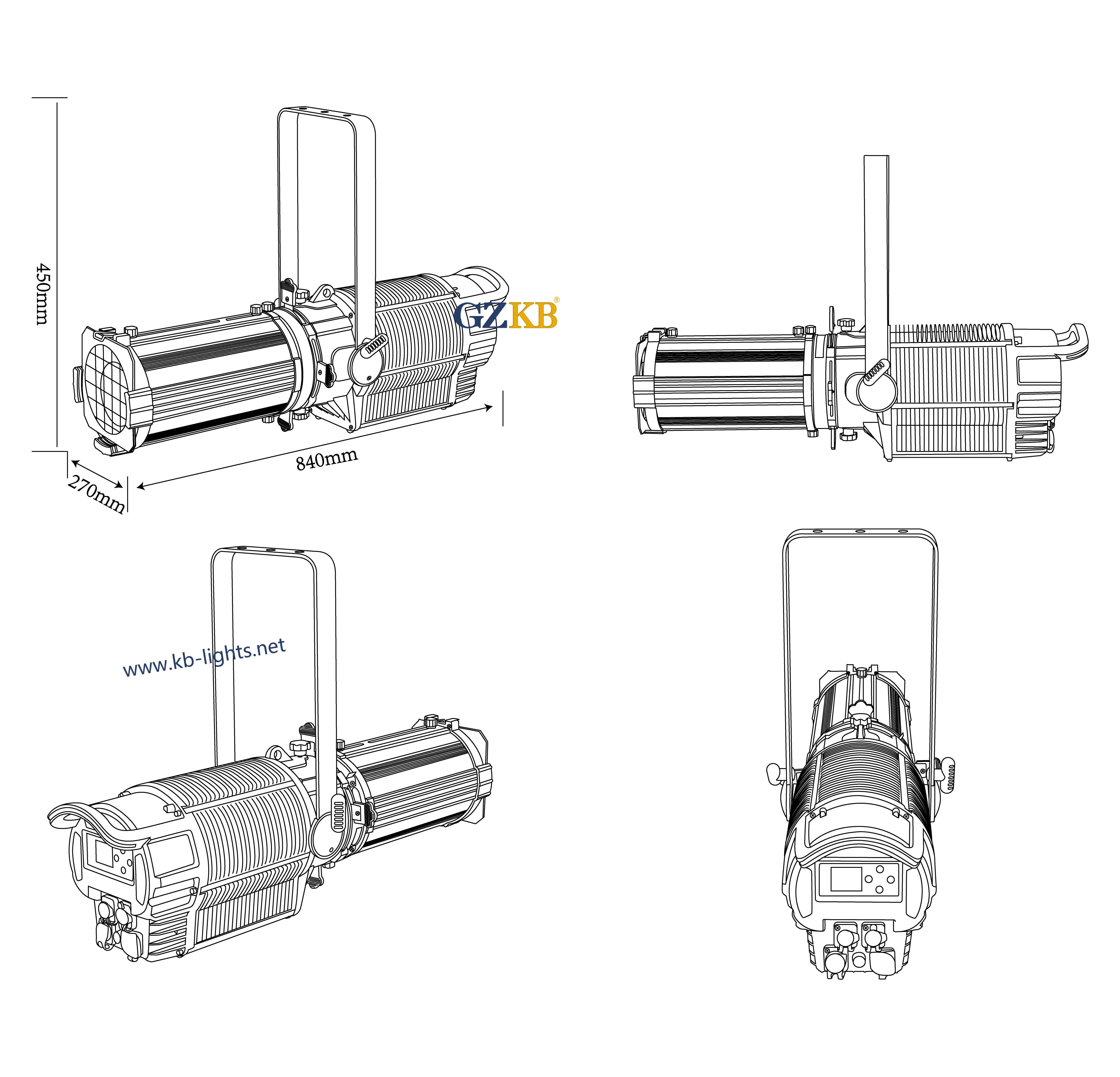 leko profile zoom IP65